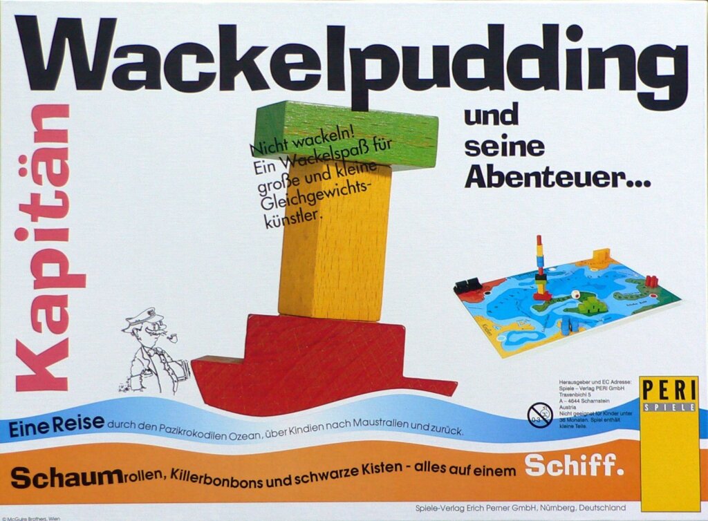 Kapitän Wackelpudding board game cover