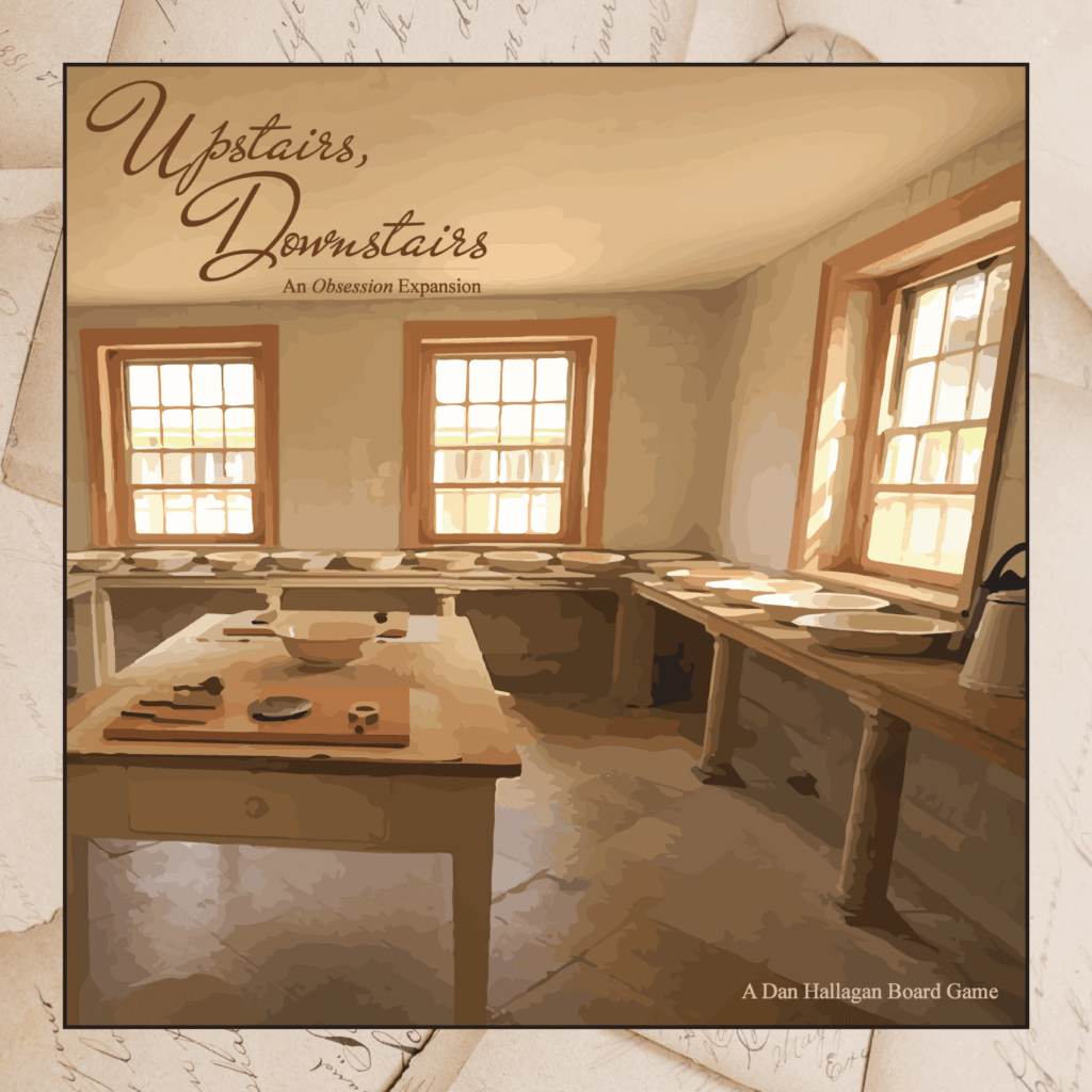 Obsession: Upstairs, Downstairs board game cover
