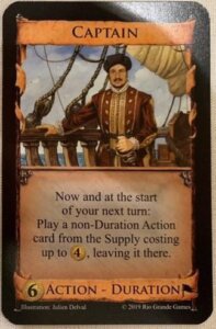 Dominion: Captain Promo Card board game cover