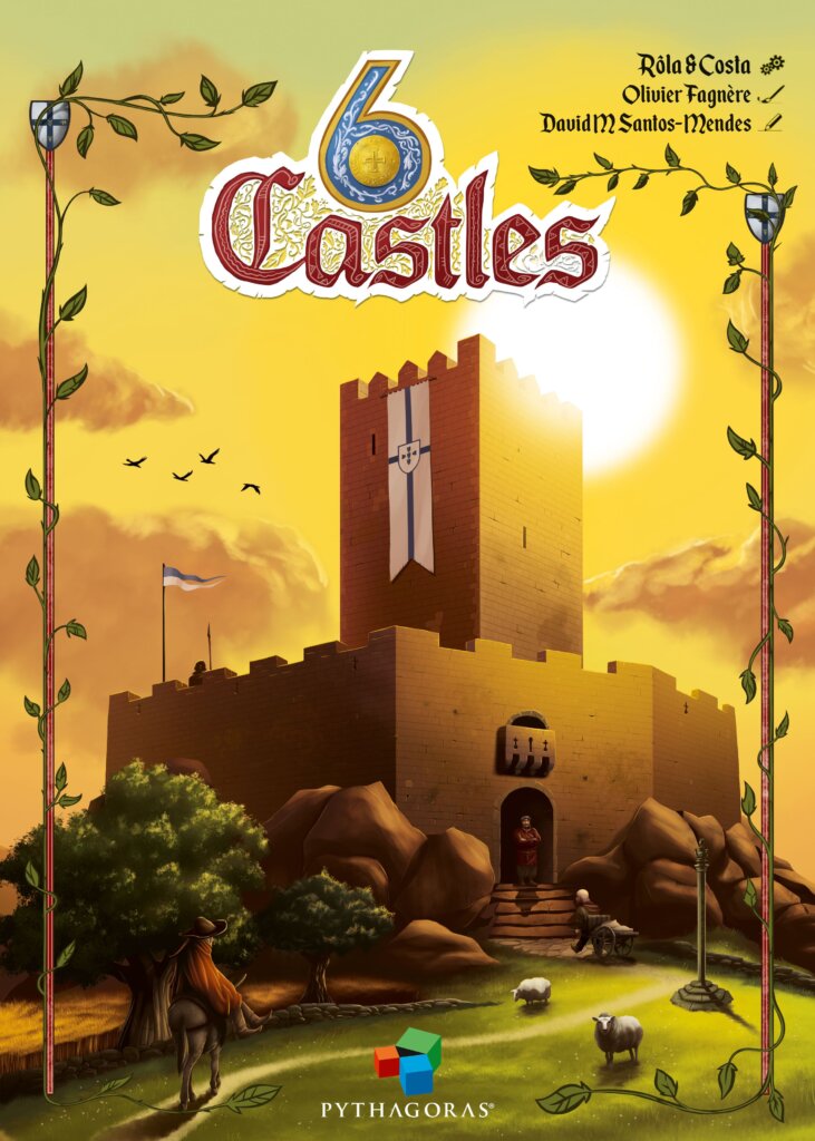 6 Castles board game cover