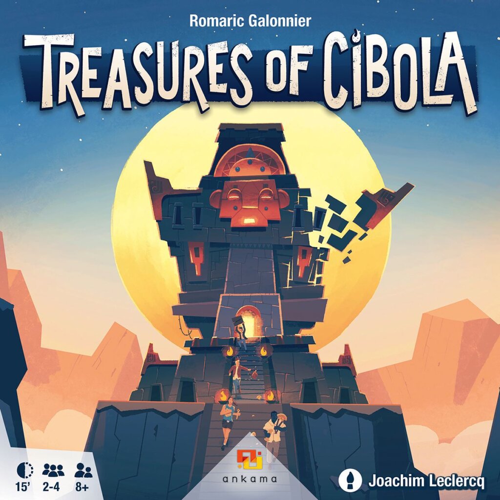 Treasures of Cibola board game cover