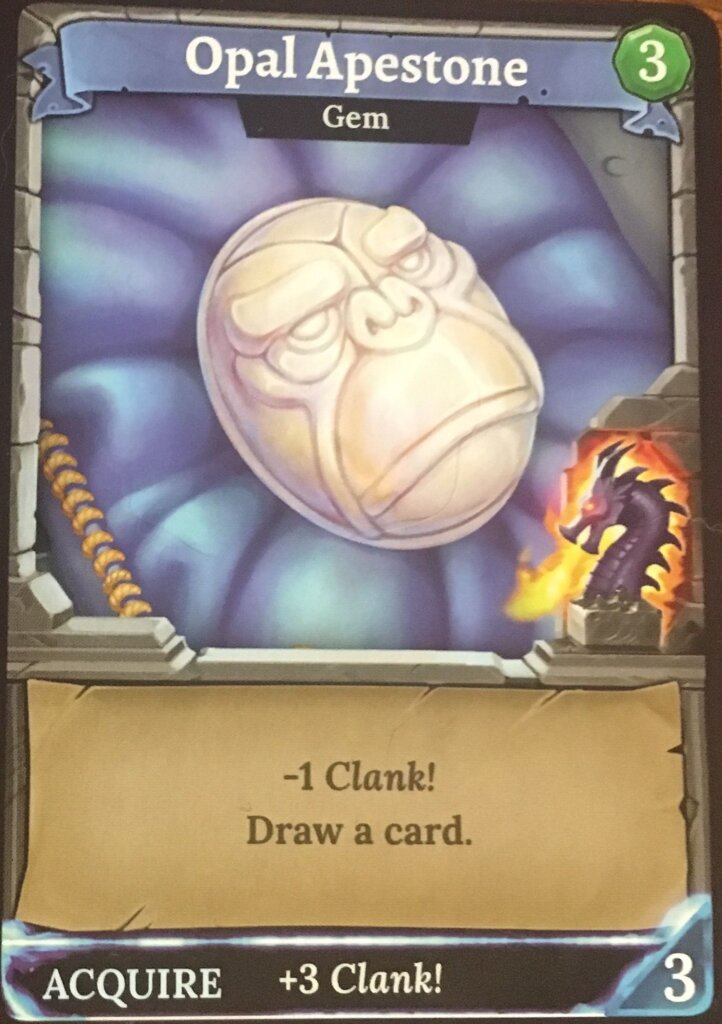 Clank!: Opal Apestone Promo Card board game cover