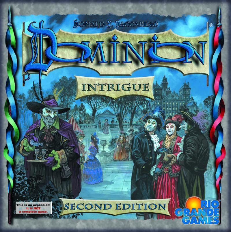 Dominion: Intrigue (Second Edition) board game cover