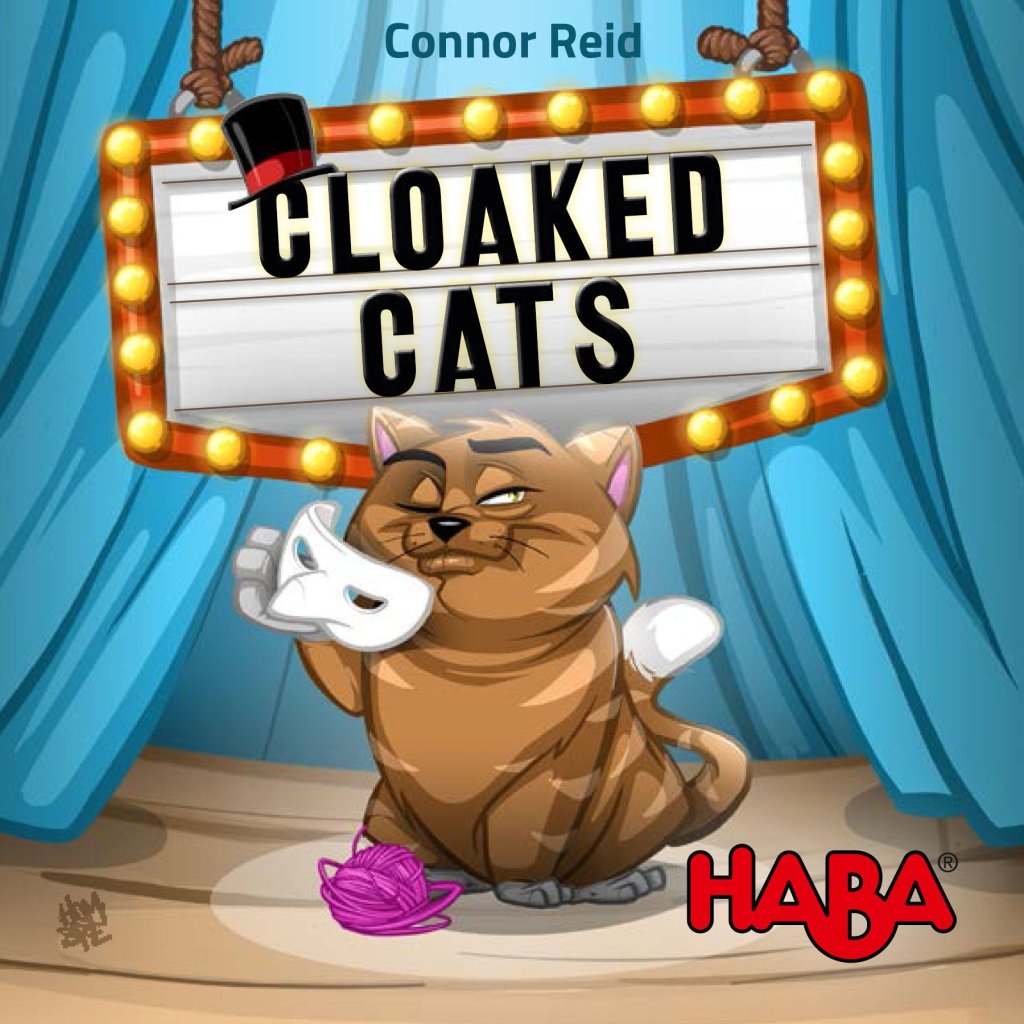 Cloaked Cats board game cover