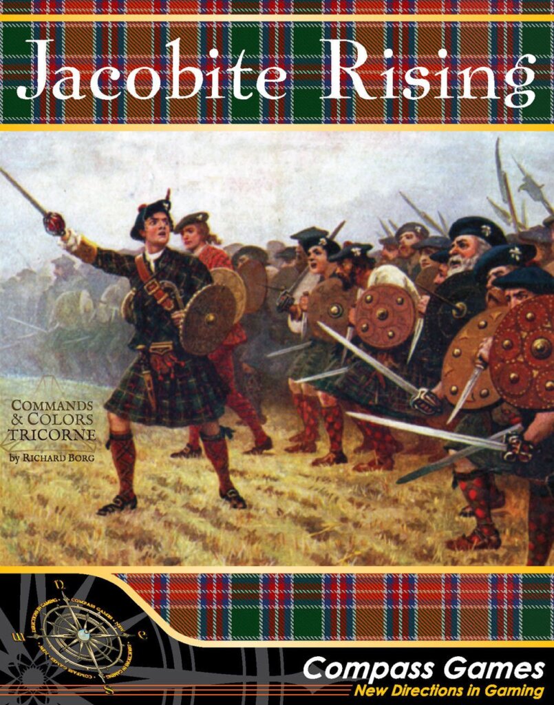 Commands & Colors Tricorne: Jacobite Rising board game cover