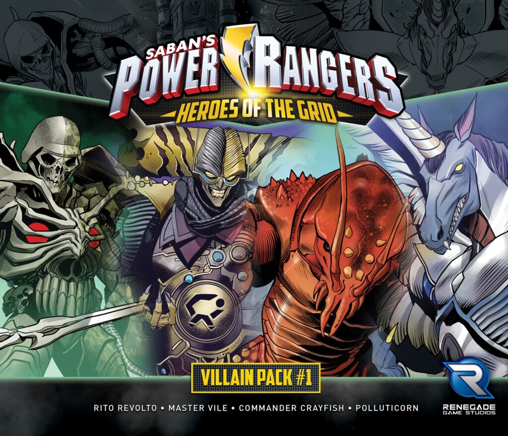 Power Rangers: Heroes of the Grid – Villain Pack #1 board game cover