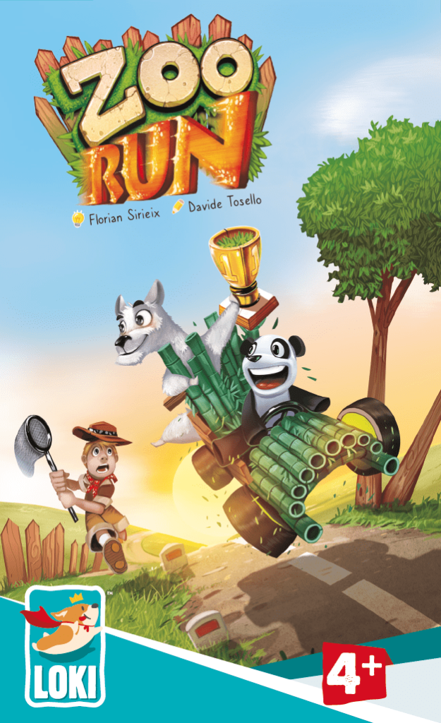 Zoo Run board game cover