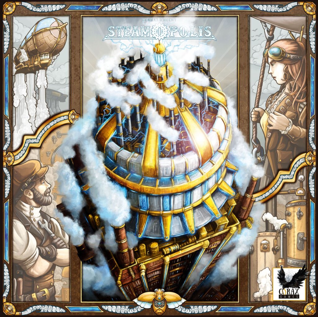 Steamopolis board game cover