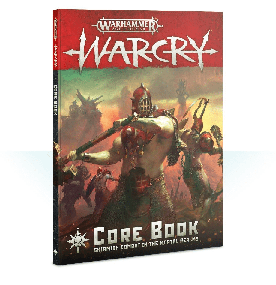 Warhammer Age of Sigmar: Warcry – Core Book (First Edition) board game cover