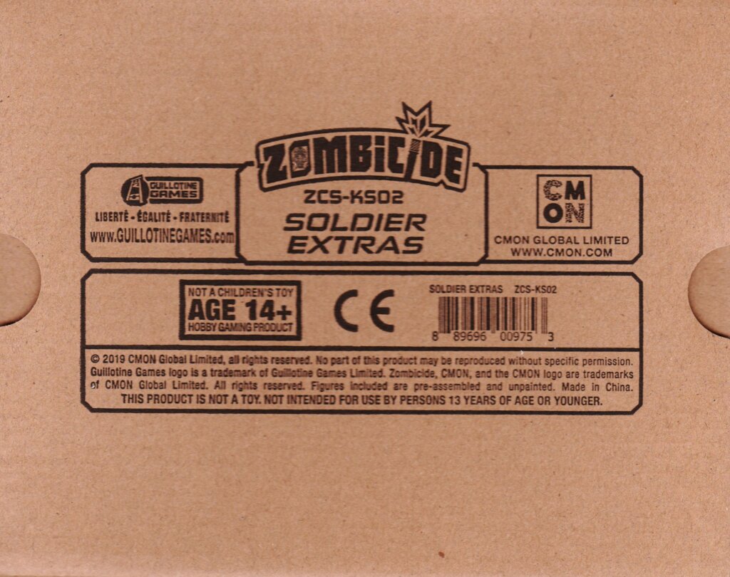 Zombicide: Invader – Soldier Extras board game cover