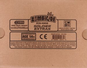 Zombicide: Invader – Soldier Extras board game cover