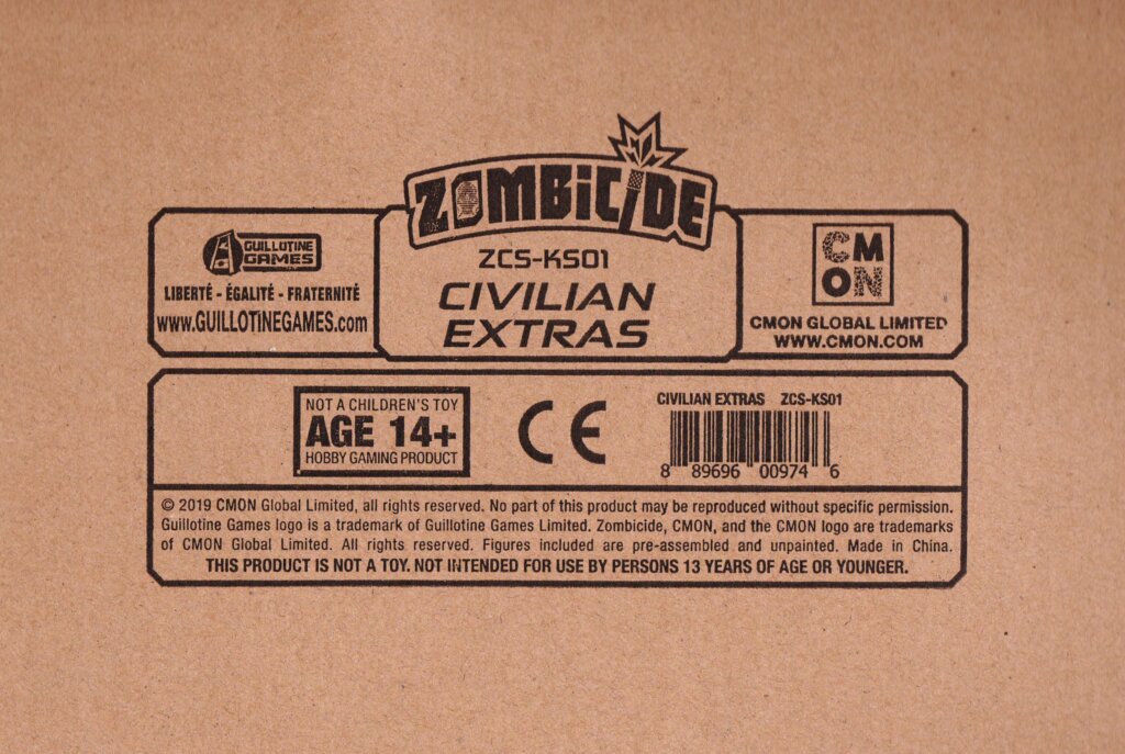 Zombicide: Invader – Civilian Extras board game cover
