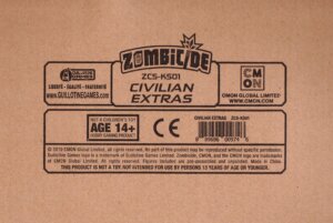 Zombicide: Invader – Civilian Extras board game cover
