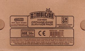 Zombicide: Invader – Orphans Gang Survivor Pack board game cover