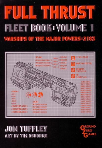 Full Thrust Fleet Book: Volume 1 (Warships of the Major Powers – 2183) board game cover
