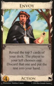 Dominion: Envoy Promo Card board game cover