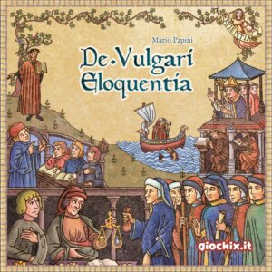 De Vulgari Eloquentia: Deluxe Edition board game cover