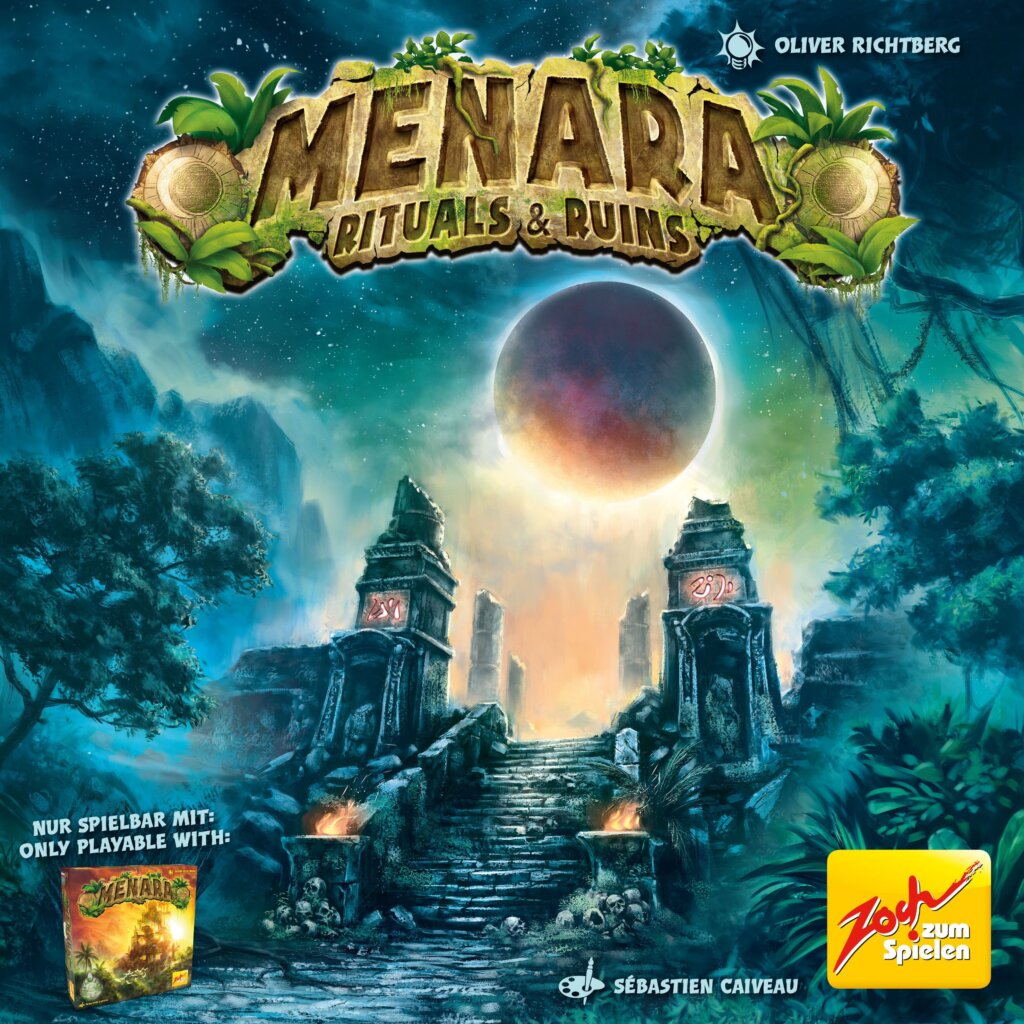 Menara: Rituals & Ruins board game cover