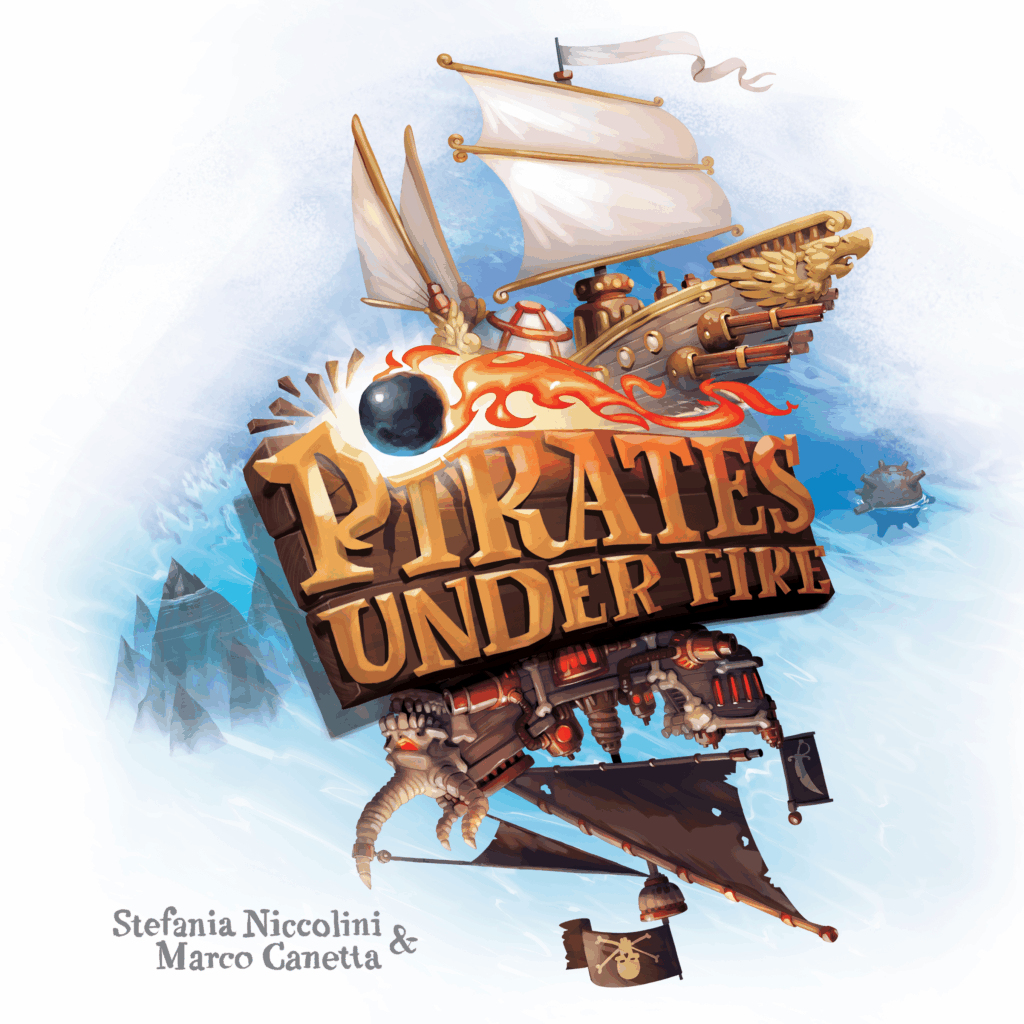 Pirates Under Fire board game cover