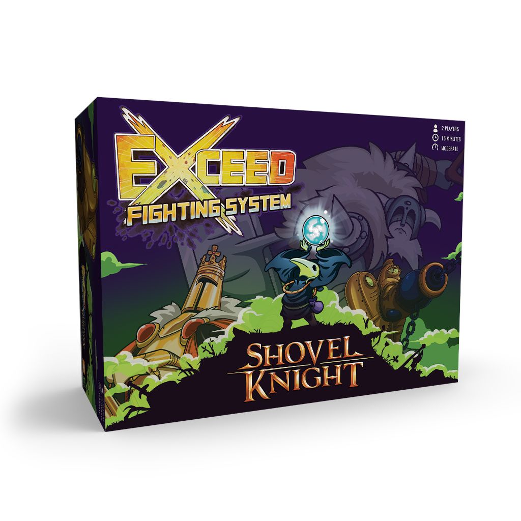 Exceed: Shovel Knight – Shadow Box board game cover