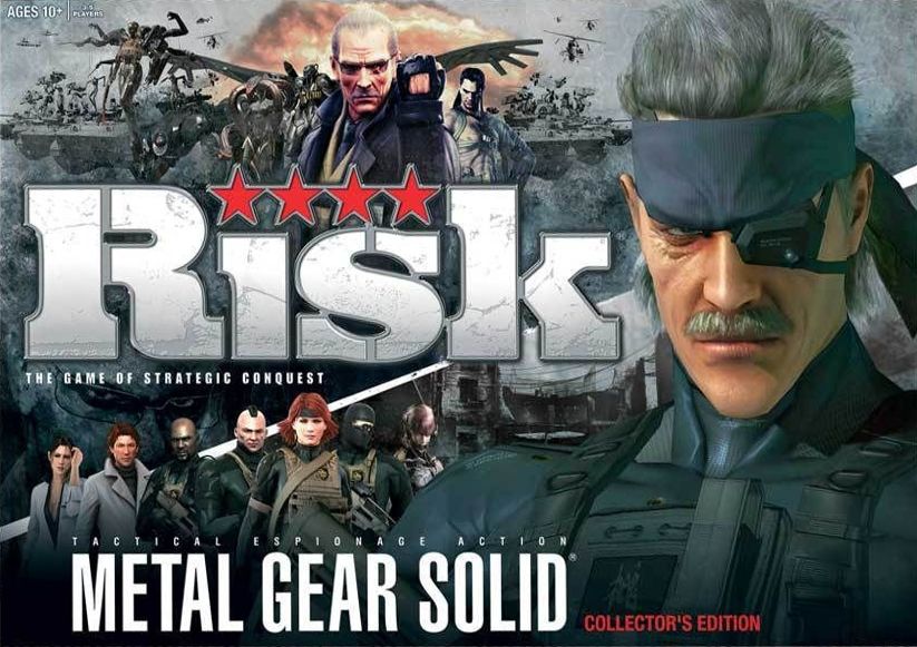 Risk: Metal Gear Solid board game cover