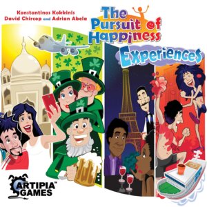 The Pursuit of Happiness: Experiences board game cover