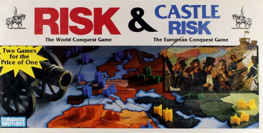 Risk & Castle Risk board game cover