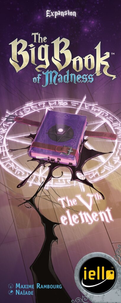 The Big Book of Madness: The Vth Element board game cover