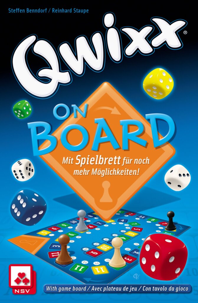 Qwixx On Board board game cover