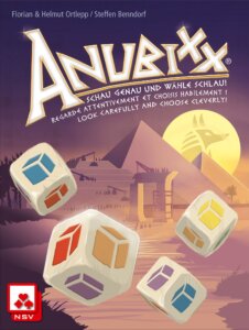 Anubixx board game cover