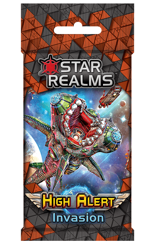Star Realms: High Alert – Invasion board game cover