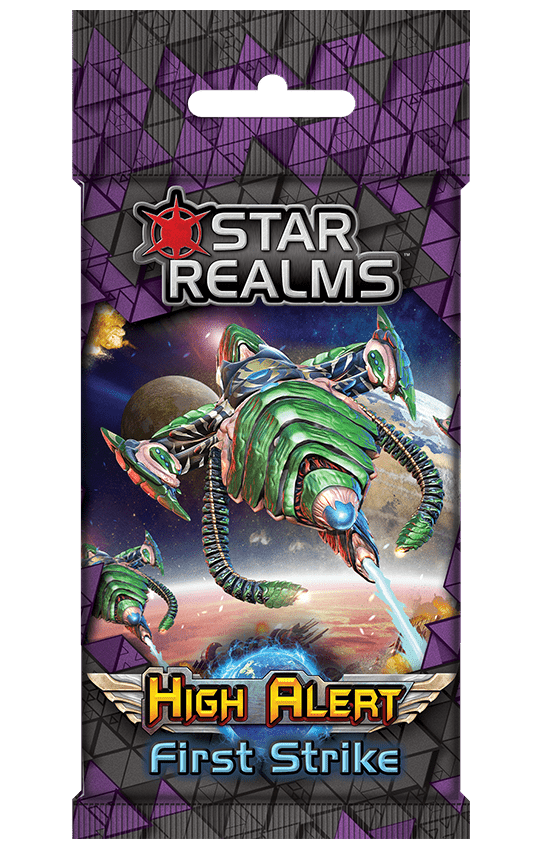 Star Realms: High Alert – First Strike board game cover