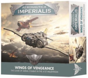 Aeronautica Imperialis: Wings of Vengeance board game cover