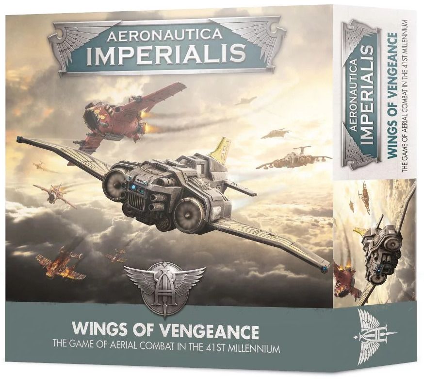 Aeronautica Imperialis: Wings of Vengeance board game cover