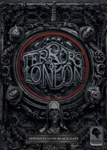 Terrors of London: Servants of the Black Gate board game cover