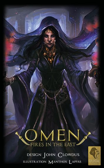 Omen: Fires in the East board game cover