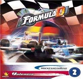 Formula D: Circuits 2 – Hockenheim and Valencia board game cover