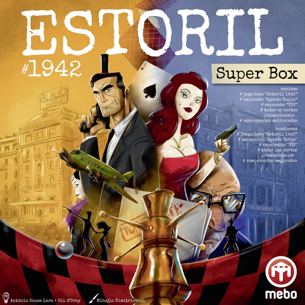 Estoril 1942: Super Box board game cover