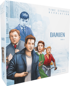 TIME Stories Revolution: Damien 1958 NT board game cover