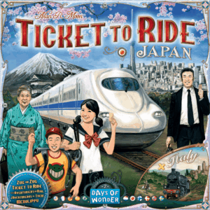Ticket to Ride Map Collection 7: Japan & Italy board game cover