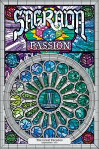 Sagrada: The Great Facades – Passion board game cover