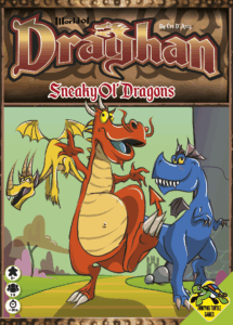 World of Draghan: Sneaky Ol’ Dragons board game cover