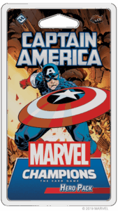 Marvel Champions: The Card Game – Captain America Hero Pack board game cover