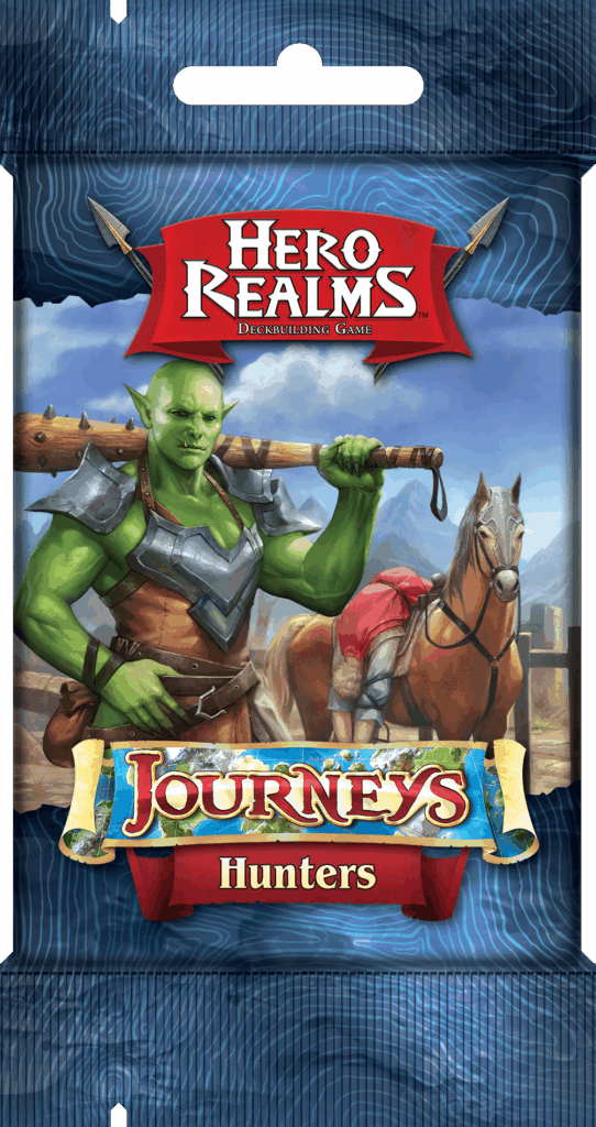 Hero Realms: Journeys – Hunters board game cover