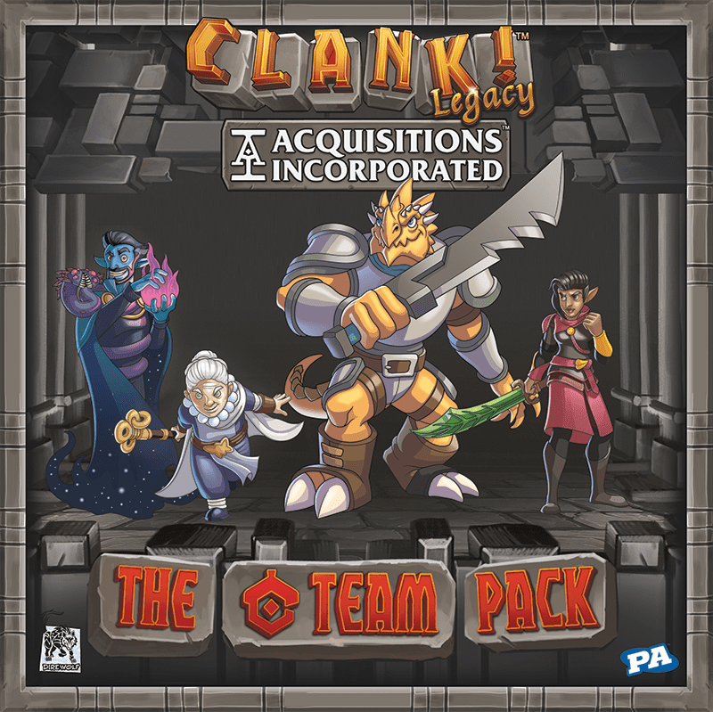 Clank! Legacy: Acquisitions Incorporated – The “C” Team Pack board game cover