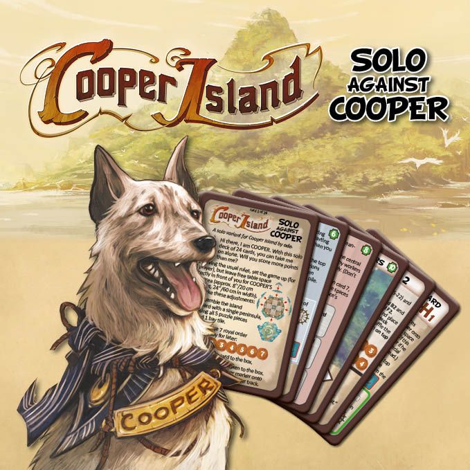 Cooper Island: Solo Against Cooper board game cover