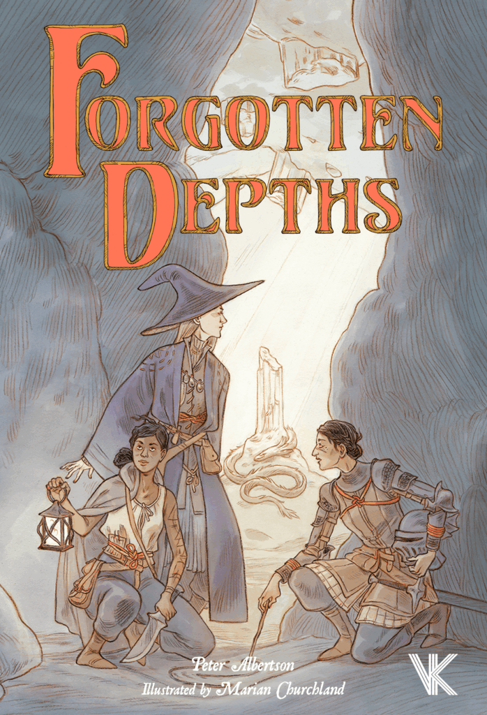 Forgotten Depths board game cover