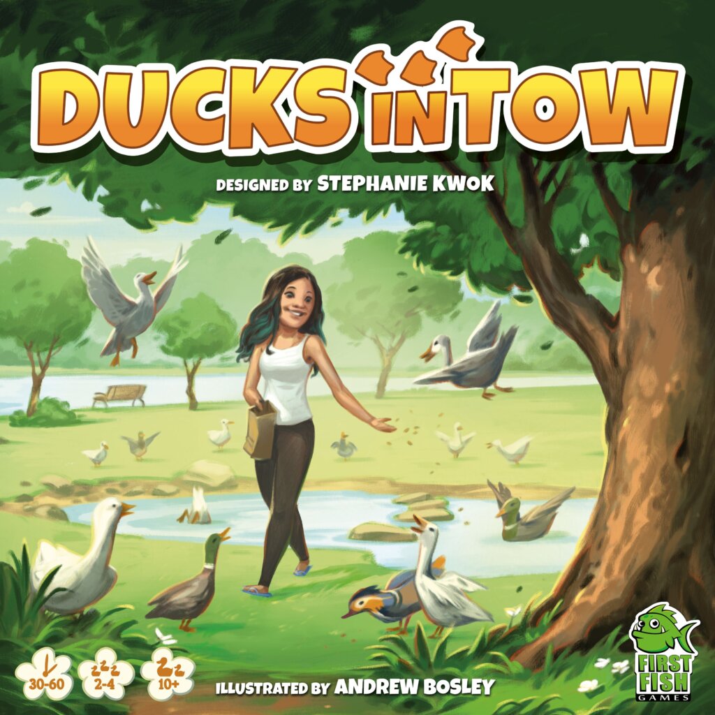 Ducks in Tow board game cover
