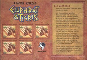 Euphrat & Tigris: Die Zikkurat board game cover