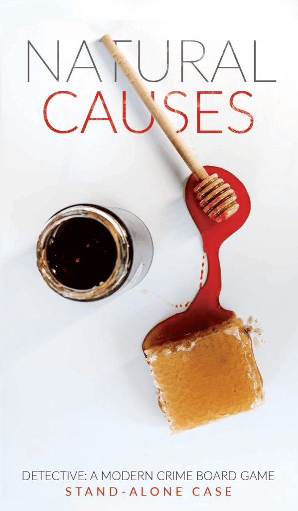 Detective: A Modern Crime Board Game – Stand-Alone Case: Natural Causes board game cover